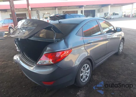 2013 Hyundai Accent Gls из США, поврежденный, VIN KMHCT4AE2DU480669